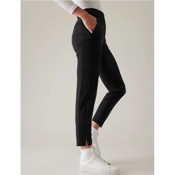 Athleta Brooklyn Mid Rise Ankle Pant Black Size 6 New NWOT - Picture 8 of 16